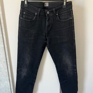 Naked & Famous Denim Black Slim Jeans Modern Fit
